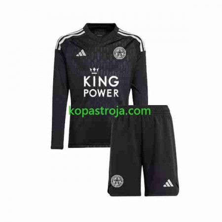 Billiga Fotbollströjor Leicester City Målvakt Barn Tredje tröja 2023/24 Långärmad